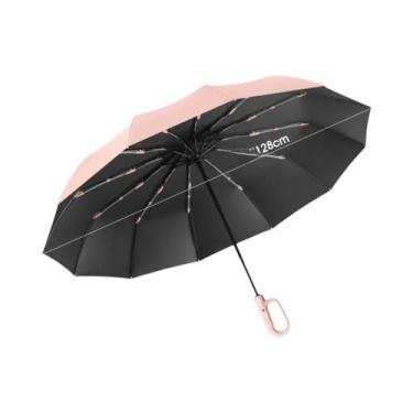 Imagem de Guarda-chuva Automático Extra Grande De 12 Varetas, Resistente Ao Vent