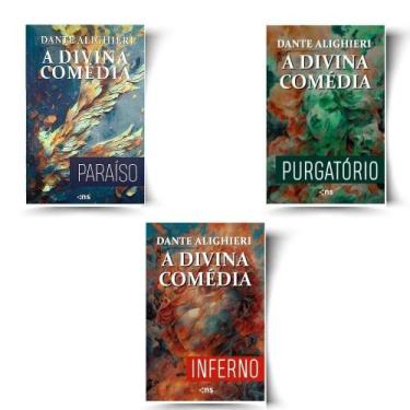 Imagem de Kit A Divina Comédia: Paraíso + Purgatório + Inferno ( 3 Vol) - Kit de