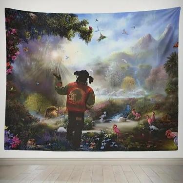 Imagem de Tapeçaria de parede Nature & Peaceful World 100x150cm - taiyuanketanma