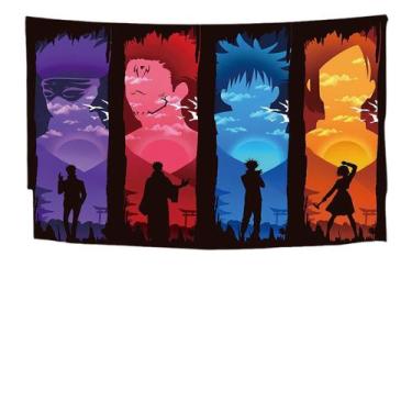 Imagem de Tapeçaria para decoração de parede Jujutsu Kaisen Anime 100x150cm - ta