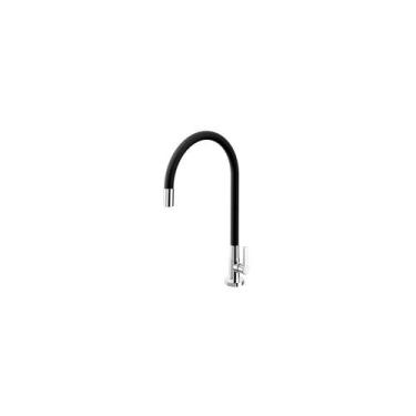 Imagem de Torneira Cozinha Docol Galiflex Gourmet Bica Flex Mesa Preta - DOCOL M