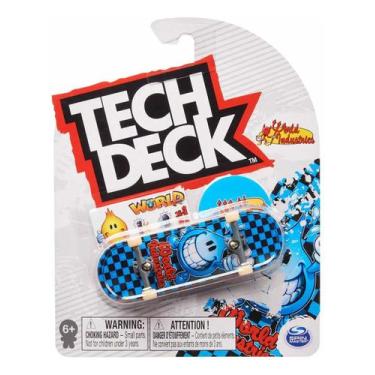 Imagem de Skate De Dedo 96mm -World Industries - Tech Deck Azul