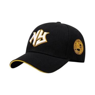Imagem de Boné De Beisebol Bordado NY Hip Hop Skateboarding Proteção Solar Lazer
