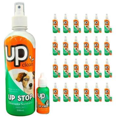 Imagem de 24x Educador para Cachorro Sanitário Pet Xixi Sim e Xixi Não 500ml - S