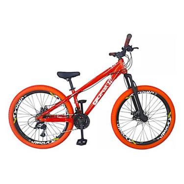 Imagem de Bicicleta Gios 4trix/frx Para Grau Vmaxx Com Pneu Vermelho