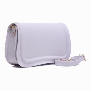 Imagem de Bolsa Feminina Clutch Compacta Alça de Lado Transversal Tiracolo - Mar