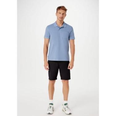 Imagem de Bermuda Hering Básica Em Sarja Com Elastano Masculina-Masculino