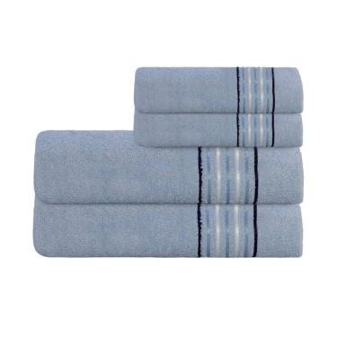 Imagem de Jogo De Toalhas Camesa Vitta Banho 4 Peças Algodão 400g/m²