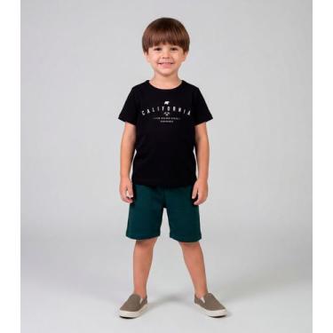 Imagem de Conjunto Infantil Camiseta e Bermuda Select Verde, 6, Verde