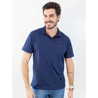 Imagem de Camisa Masculina Polo Manga Curta Sem Botões Stretch Anticorpus-Masculino