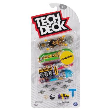 Imagem de Kit 4 Skate De Dedo Coleção Finesse - Tech Deck