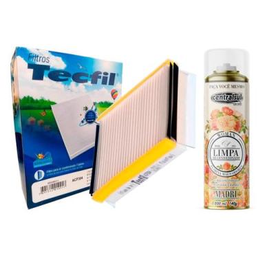 Imagem de Kit Filtro De Ar Condicionado Vw Gol G4 2005/2014 + Limpa Ar Condicion