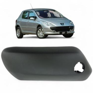 Imagem de Moldura Tampa Direita Parachoque Dianteiro Peugeot 307 2007 2008 2009 