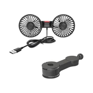 Imagem de Ventilador De Resfriamento USB Para Banco De Carro Com 3 Velocidades, 