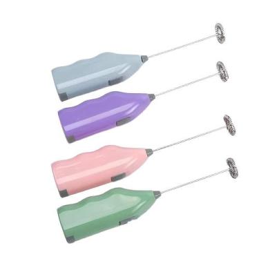 Imagem de Mini Mixer Batedor a Pilha para Bebidas, Café, Cappuccino, Milk Shake 