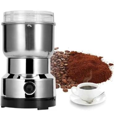 Imagem de Triturador Elétrico Grãos Café Sementes Inox Bivolt Moedor - Yeet, Biv