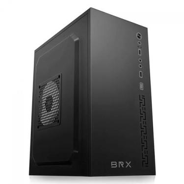 Imagem de Gabinete Office BRX G10, Mini Tower, M-ATX, Sem Fans, Preto