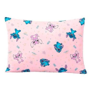 Imagem de Travesseiro Disney Stitch e Angel Love 45x65cm TR0368.8602 - Hedrons