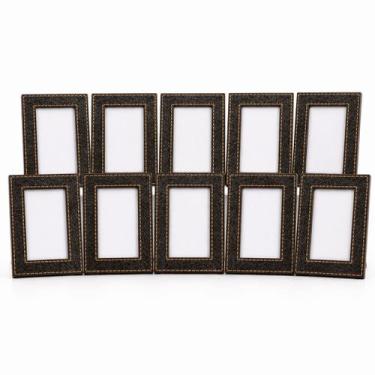 Imagem de Porta Retrato 10x15 Decorativo com Moldura Premium Estilo Rústico - Co