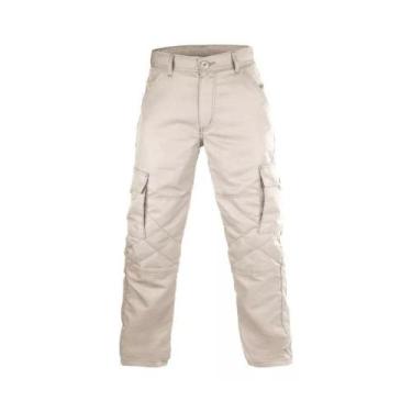 Imagem de Calça cargo tática poly ripstop 6 bolsos reforçada - Fox Boy, Caqui, 5