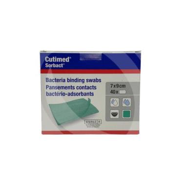Imagem de Cutimed Sorbact Curativo Antimicrobiano BSN Essity, 5 cm x 7 cm