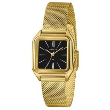 Imagem de Relógio Lince   Lqgm0l0 Pkx Retangular Mesh-Feminino