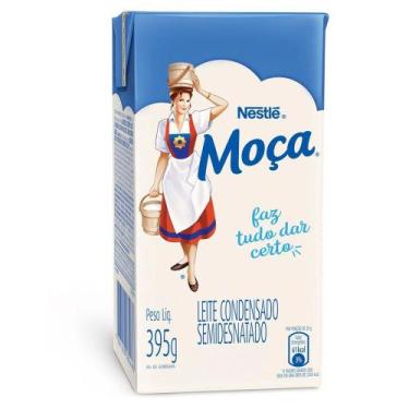 Imagem de Leite Condensado Moça Semi Desnatado Nestlé 395g