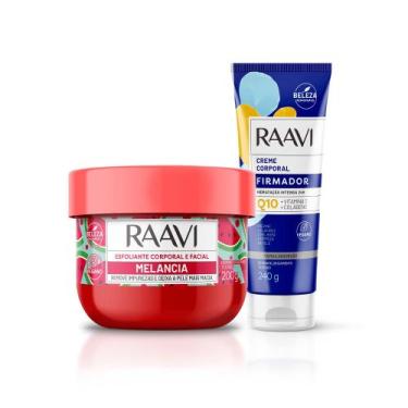 Imagem de Kit Cuidado Diário Esfoliação Melancia e Hidratação Corporal Q10 - Raa