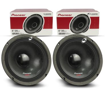 Imagem de Kit 2 Alto Falante Mid Range 8" TS-M200 Profissional 1000W RMS 8 Ohms