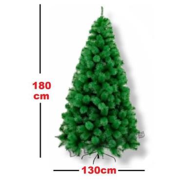Imagem de Árvore Verde De Natal Pinheiro 1,80m Modelo Luxo 420 Galhos - D' Prese