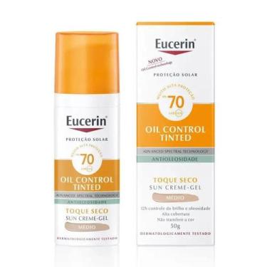 Imagem de Eucerin Sun Oil Control Tinted FPS 70 Médio 50ml