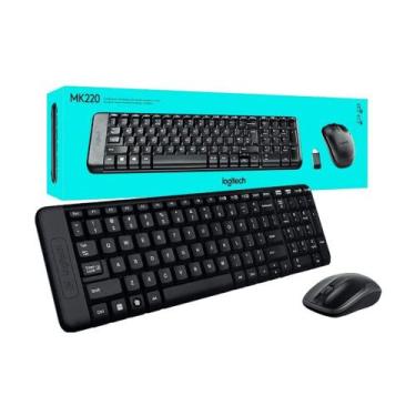Imagem de Combo Teclado e Mouse Sem Fio MK220I - Logitech