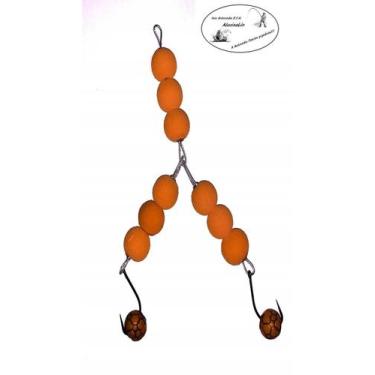 Imagem de Anteninha de pesca Yzera AlucinaLeo, Laranja