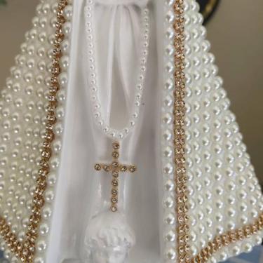 Imagem de Imagem Nossa Senhora Aparecida em gesso - Divino Espaço