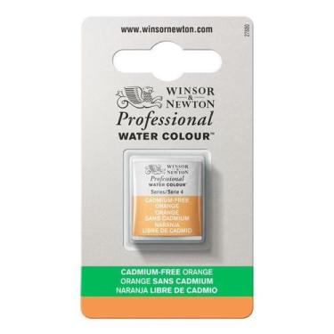 Imagem de Aquarela Pastilha Profissional Winsor Cadmiumfree Orange 899 - Winsor 