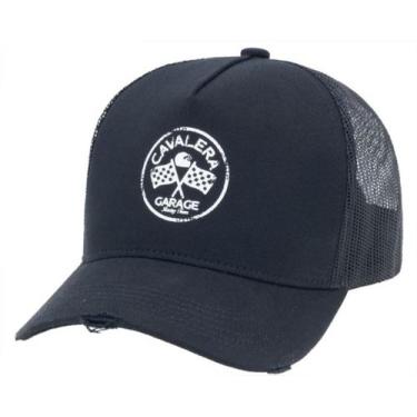 Imagem de Boné Racing Team Trucker CAVALERA - Ref: 5087, Preto