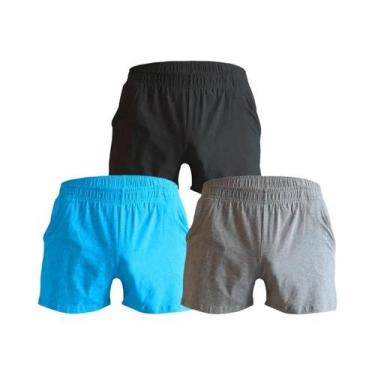 Imagem de Shorts Boxer Masculinos De Verão Soltos E Respiráveis Em Algodão Confo