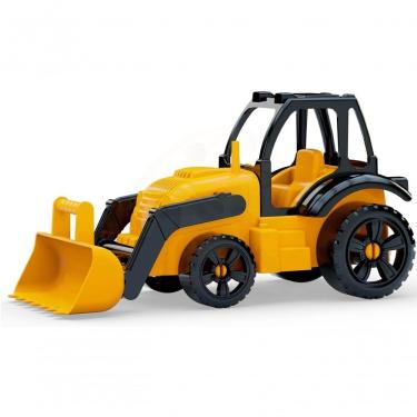 Imagem de Brinquedo Infantil Trator Carregadeira para Brincar e Desenvolver Criatividade Multicolorido GGB Plast