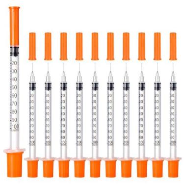 Imagem de Seringas JIUPULL U-100 30G 8 mm 1 ml 100 unidades