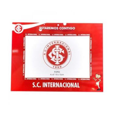 Imagem de Porta Retrato Internacional Vermelho De Vidro Para 1 Foto 10X15cm - Mi
