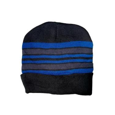 Imagem de Touca Térmica Gorro de Inverno Listrado com Forro GR62223 - Lefipe, Pr