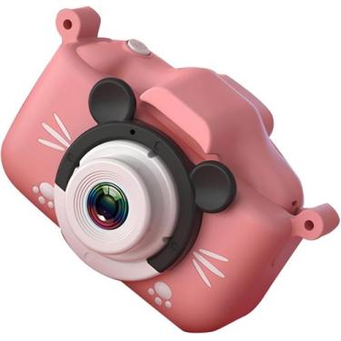 Imagem de Câmera E Filmadora Digital Com Câmera Frontal e Case Infantil Recarreg
