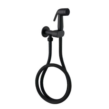 Imagem de Ducha Higiênica DP9010 Manual 4L-min Instalação com Suporte Black Matte W Metais