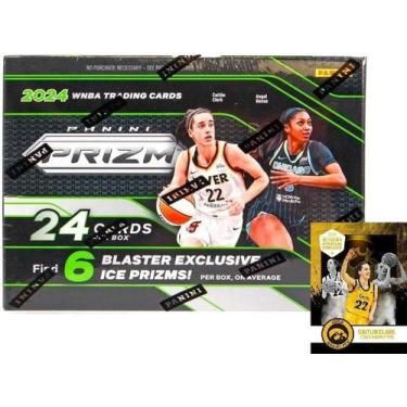 Imagem de Caixa de Cards de Basquete PRIZMWNBA 2024 com Impressão de Caitlin Cla