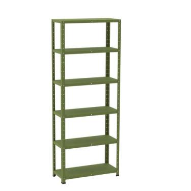 Imagem de Estante com Estrutura Metalica Armazenagem Pre Mold 2000mm s/Ref Epl-6