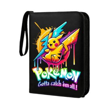 Imagem de Fichário Com Zíper Charizard Pokémon Para 400 Cartas De Jogo, Protetor