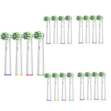 Imagem de Cabeças de Escova de Dente Utimcare 20 Unidades Compatíveis com Oral-B