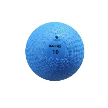 Imagem de Bola de Iniciação N10 Toque Confortável Resistente Azul Kagiva Borracha Construção Vulcanizada Miolo Cápsula SIS