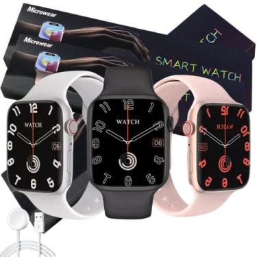 Imagem de Relógio Smartwarch Masculino Feminino W29s Série 9 Tela 47mm Original 