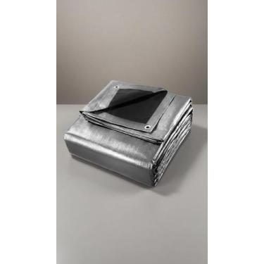 Imagem de Lona Blackout Impermeável 300 Micras Cinza - Congratulations Store